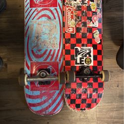 Scateboards Santacruz And Crown Board