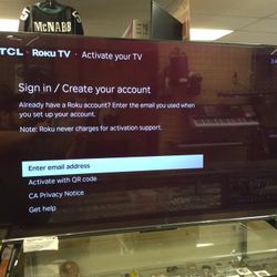 50” TCL 4K Smart Tv 50S451 