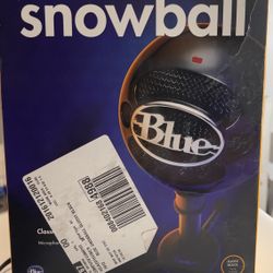 Mic Snowball Blue