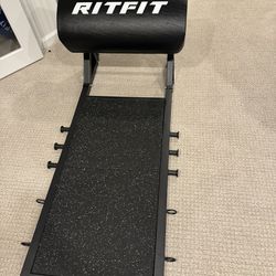 RitFit Multi-Function Hip Thrust Machine Bench Platform HTM-800
