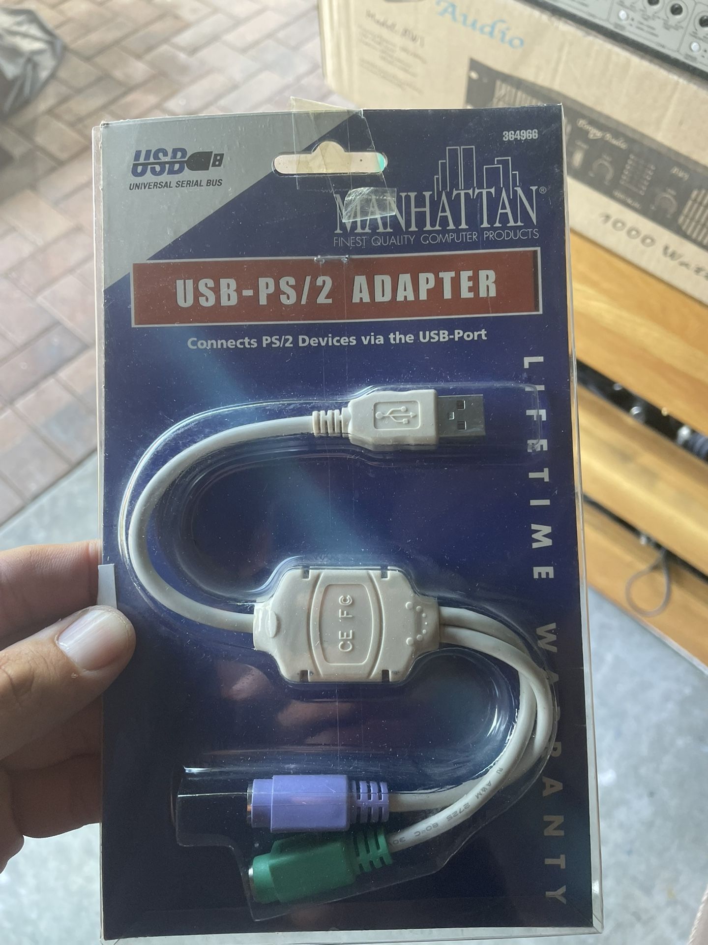 Usb to PS2 adapter for computer new