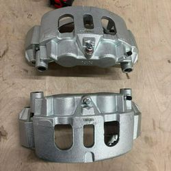 （A-3-2）For 2011-2019 Chevy Silverado 2500 3500 HD Rear Brake Calipers w/ Bracket x2