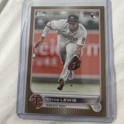 2022 Topps #US105 Rookie Gold Royce Lewis No. 205/2022