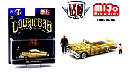 M2 1:64 Chevy with figures
