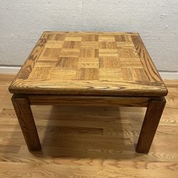 Solid Wood Coffee Or End Table