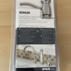 New Kohler Soap/lotion Dispenser