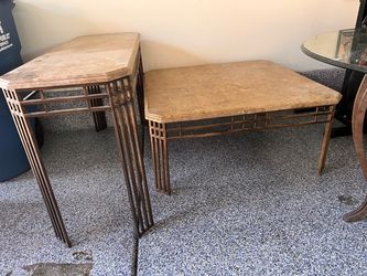Side table and coffee table $40