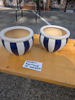 Matching Ceramic Pots