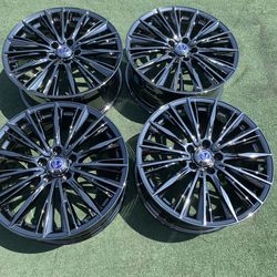  RAYS VERSUS STRATAGIA 19in STYLE Forged Wheels Rims BLACK CHROME 19x8 +38 (5x114.3)