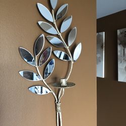 Set Of 2 Decorative Candle Holders