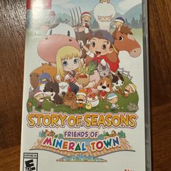 Story Of Seasons Friends Of Mineral Town - For Nintendo Switch
