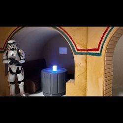 Star Wars Vintage Collection Handmade Cantina Alcoves With Benches And Table 