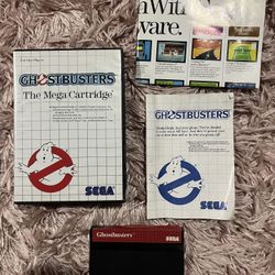 Ghostbusters CIB For Sega Master System 