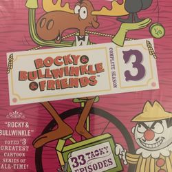 ROCKY & BULLWINKLE & Friends The Complete 3rd Season (DVD-1959) NEW!