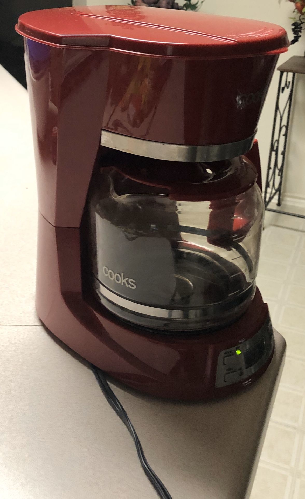 Coffee maker cooks