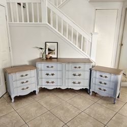 Thomasville Bedroom Set, Dresser and nightstands, Sideboard and endtables