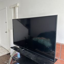 SHARP 60” TV  included Roku TV with Remote 