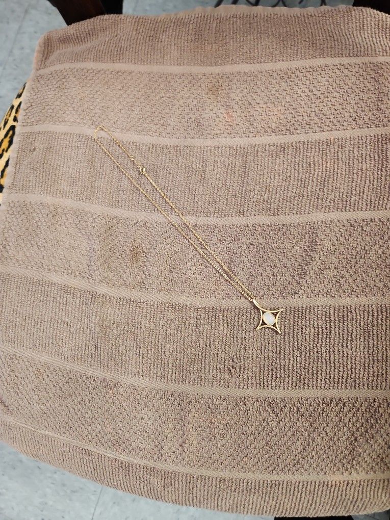 Sarah Coventry 18" Chain With Pendant