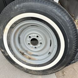 Spare Wheel Tire From 1962 Cadillac 