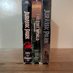 Jurassic Park Trilogy VHS 