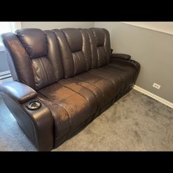 Reclining 3-Seat Couch