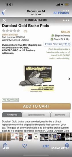 Brake pads