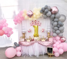 Candy Table Set Up!