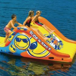 WOW 19-2210 Slide N Smile Pool & Lake Float Lounge
 NEW IN BOX retail $249