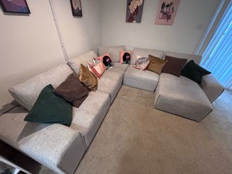 Modular Neutral/Grey Sectional