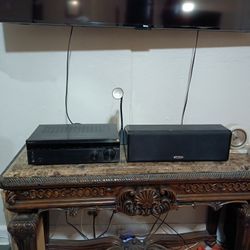Sony Receiver Polk Audio 5.1 Surround Speakers And Wallmounts