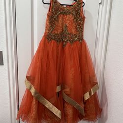Indian Party Dress For 5 -6 Years Girls