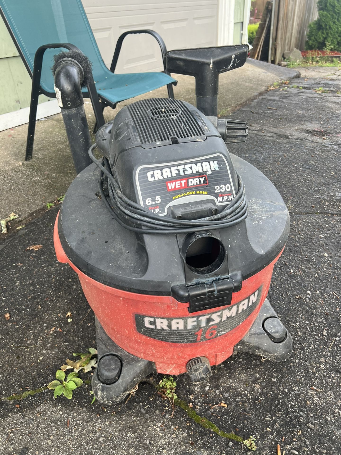 Craftsman Wet & Dry Shop Vac (works Great)