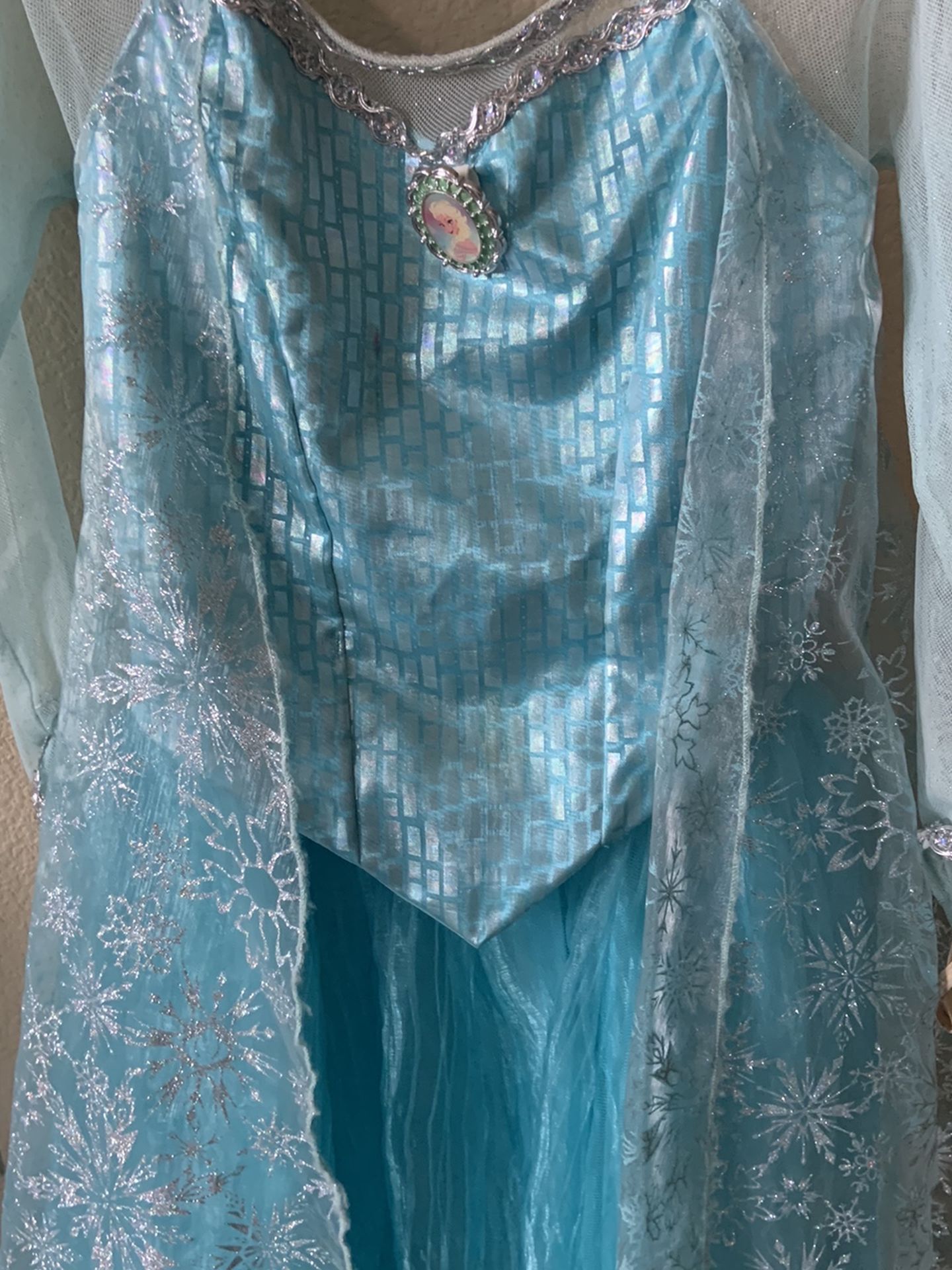 Disney Queen Elsa Dress Size 7/8