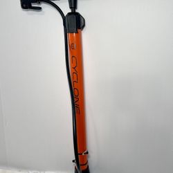 Cyclone Floor Bike Pump Bicycle Air Pump w Hose Presta Schrader Valve