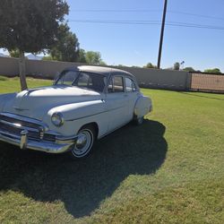 1950 Chevrolet Deluxe Style line