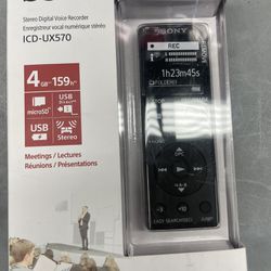 Sony Icd-ux570 Digital Voice Recorder