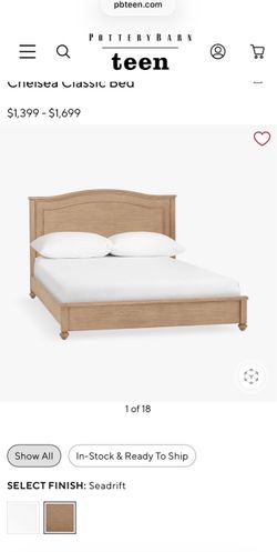 Pottery Barn Teen bed