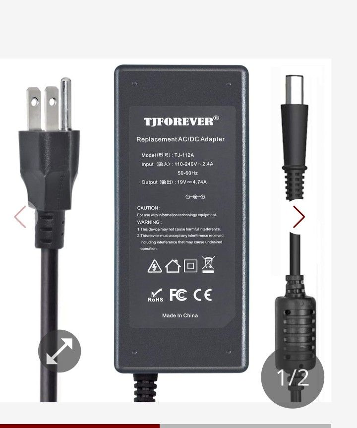 90W AC Adapter For Laptop HP Pavilion