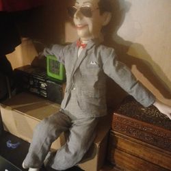 Vintage Peewee Herman Vantriloquist Doll