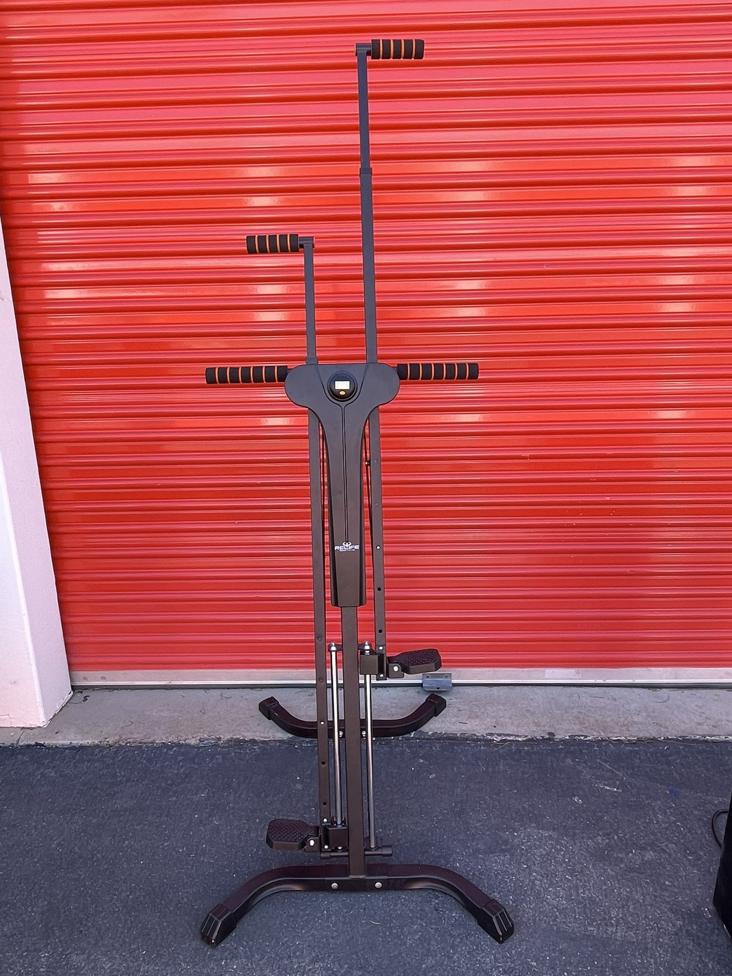Step Climber, Exercise Equipment, Good Condition, Works Great, Folds Easily, $100