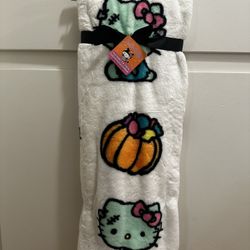 Hello Kitty Frankenstein Blanket BNWT 