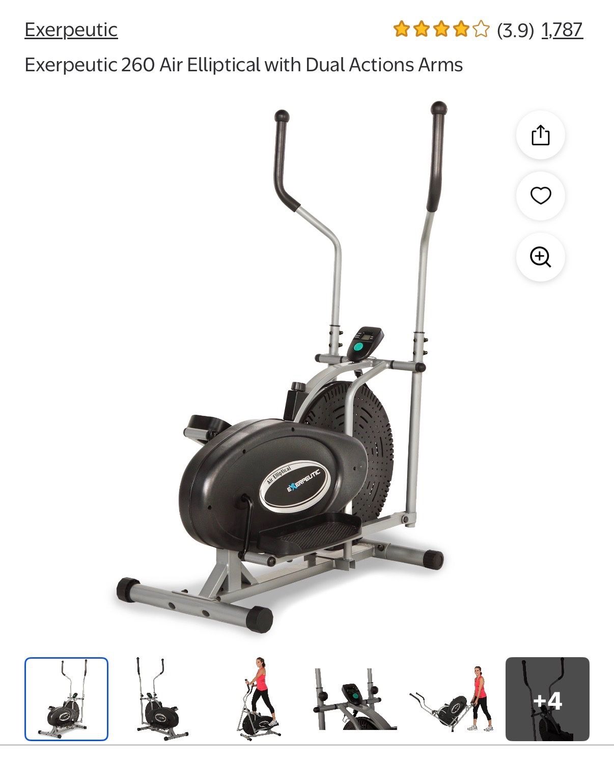 Manual Elliptical Trainer-FREE
