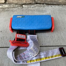 Blue mifold Comfort grab-and-go booster seat
