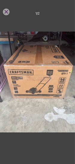 Brand new 20 inch craftsmen gas mower