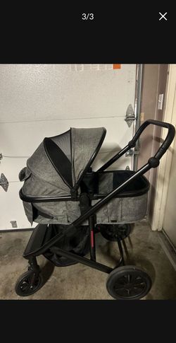 Baby joy bassinet stroller lightly used $130retail