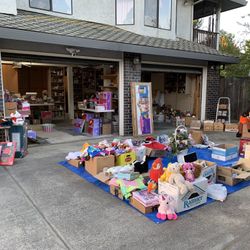 Large Garage Sale Tomorrow