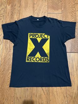 Vintage Project X Records Shirt - Screen Stars!