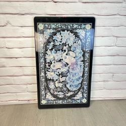 Korean Low Folding Screenprint Tea Table