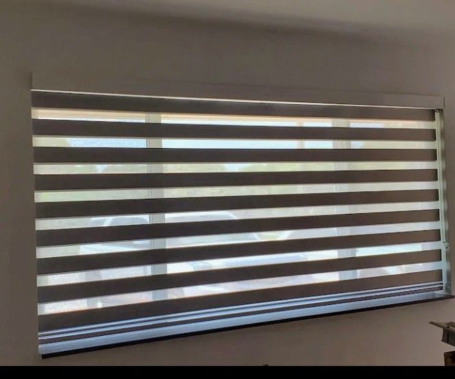 Zebra. Roller Shades.