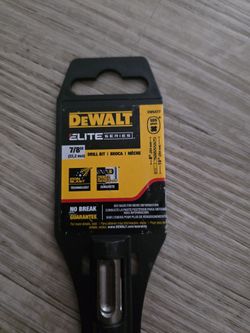 DEWALT DW5477 7/8-Inch by 8-Inch by 10-Inch Rock Carbide(TM) 4 Cutter SDS+ Hammer Bit